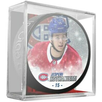 Montreal Canadiens korong glitter puck Jesperi Kotkaniemi #15
