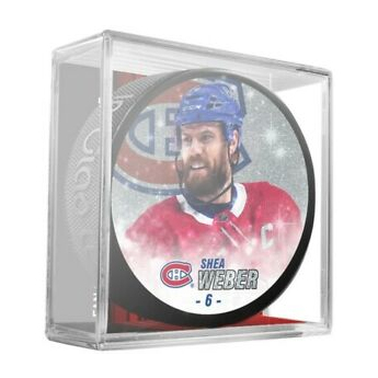 Montreal Canadiens korong glitter puck Shea Weber #6