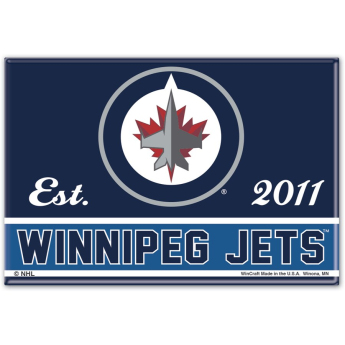 Winnipeg Jets mágnes logo