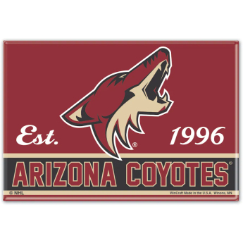 Arizona Coyotes mágnes logo