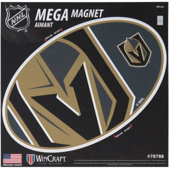 Vegas Golden Knights mágnes big logo