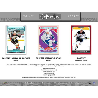 NHL dobozok NHL hokikártyák upper deck o-pee-chee blaster box