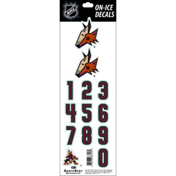 Arizona Coyotes sisak matricák decals alternative