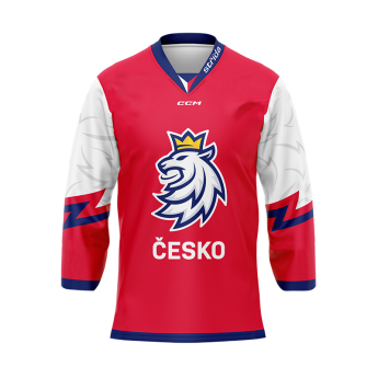 Jégkorong képviselet hoki mez Czech Republic hockey red