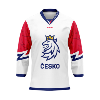 Jégkorong képviselet hoki mez Czech Republic hockey white