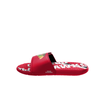 Chicago Blackhawks papucs gel slide slipper