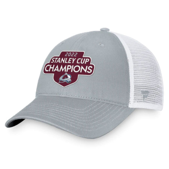 Colorado Avalanche baseball sapka 2022 Stanley Cup Champions Locker Room Trucker Adjustable