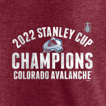 Colorado Avalanche férfi póló 2022 Stanley Cup Champions Slap Shot Tri-Blend