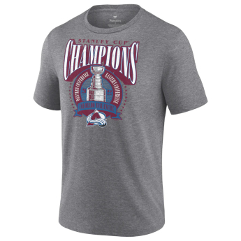 Colorado Avalanche férfi póló 2022 Stanley Cup Champions Banner Tri-Blend