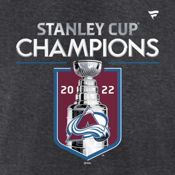 Colorado Avalanche férfi póló 2022 Stanley Cup Champions Locker Room