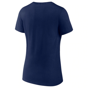 Colorado Avalanche női póló 2022 Stanley Cup Champions Celebration V-Neck blue