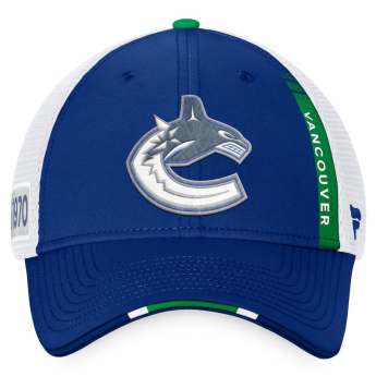 Vancouver Canucks baseball sapka 2022 NHL Draft Authentic Pro On Stage Trucker Adjustable