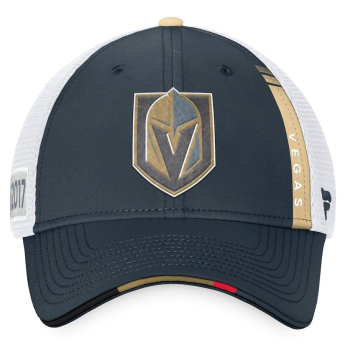 Vegas Golden Knights baseball sapka 2022 NHL Draft Authentic Pro On Stage Trucker Adjustable