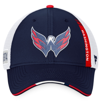 Washington Capitals baseball sapka 2022 NHL Draft Authentic Pro On Stage Trucker Adjustable