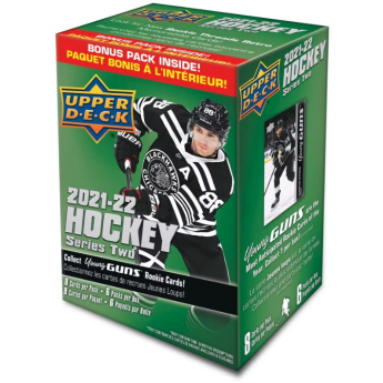 NHL dobozok NHL hokikártyák Upper deck series 2 blaster box