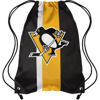 Pittsburgh Penguins tornazsák FOCO Team Stripe Drawstring Backpack