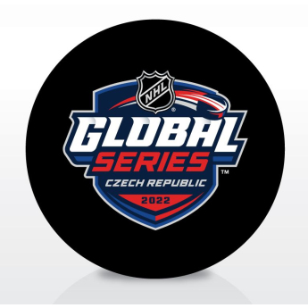 NHL termékek korong Global Series Czech Republic 2022 Generic Logo