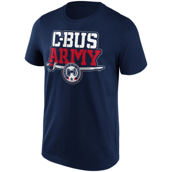 Columbus Blue Jackets férfi póló Hometown Graphic navy