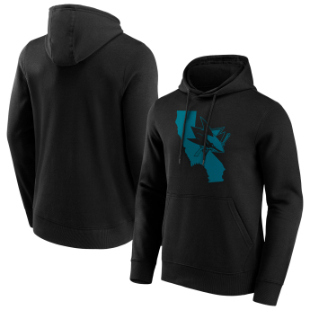 San Jose Sharks férfi kapucnis pulóver Hometown Graphic Hoodie