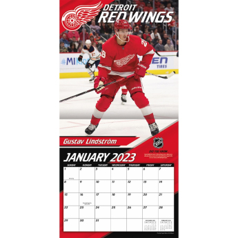 Detroit Red Wings naptár 2023 Wall