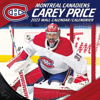 Montreal Canadiens naptár Carey Price #31 2023 Wall Calendar