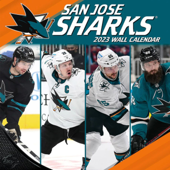 San Jose Sharks naptár 2023 Wall