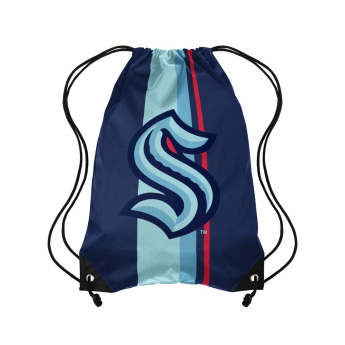 Seattle Kraken tornazsák FOCO Team Stripe Drawstring Backpack