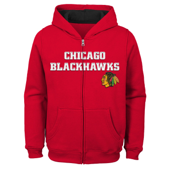 Chicago Blackhawks gyerek kapucnis pulóver Stated Full Zip Hoodie