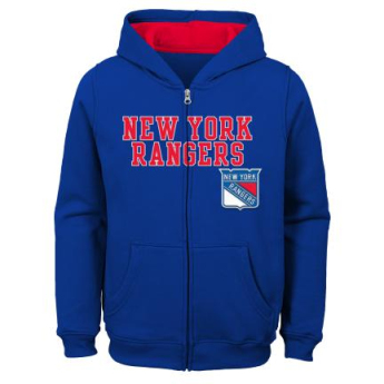 New York Rangers gyerek kapucnis pulóver Stated Full Zip Hoodie