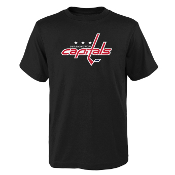 Washington Capitals gyerek póló Primary Logo black