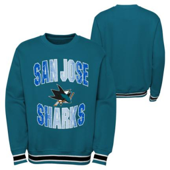 San Jose Sharks gyerek pulóver Classic Blueliner Crew Neck