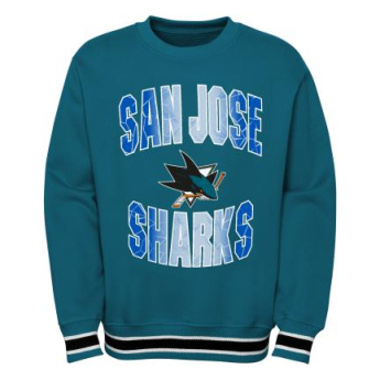 San Jose Sharks gyerek pulóver Classic Blueliner Crew Neck