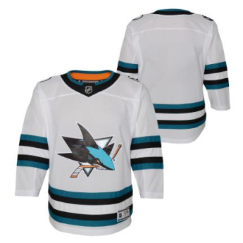 San Jose Sharks gyerek jégkorong mez Premier White Away