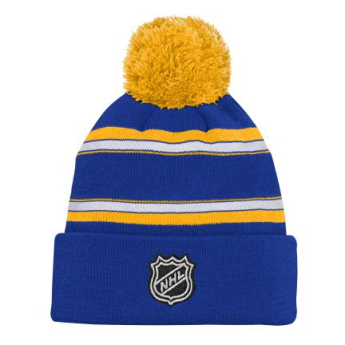 St. Louis Blues gyerek téli sapka Wordmark Cuffed Pom