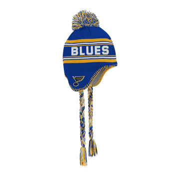 St. Louis Blues gyerek téli sapka Jacquard Tassel