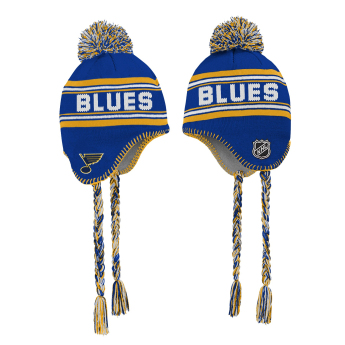 St. Louis Blues gyerek téli sapka Jacquard Tassel