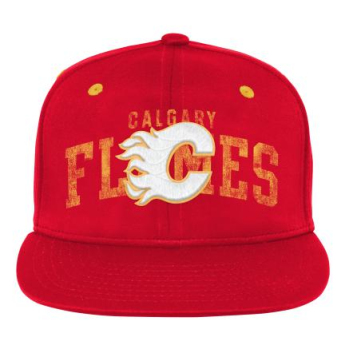 Calgary Flames gyerek flat siltes sapka Life Style Printed Snapback