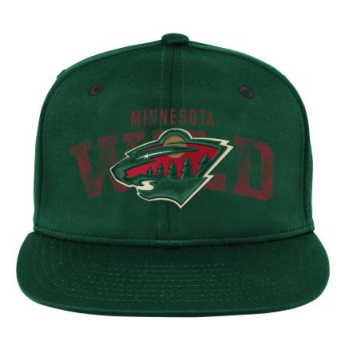 Minnesota Wild gyerek flat siltes sapka Life Style Printed Snapback