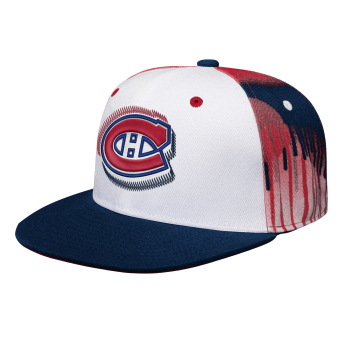 Montreal Canadiens gyerek flat siltes sapka Paint Splatter Fashion Snapback