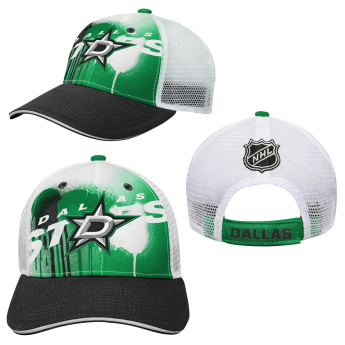 Dallas Stars gyerek baseball sapka Paint Splatter Fashion Meshback