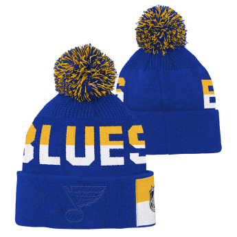 St. Louis Blues gyerek téli sapka Faceoff Jacquard Knit