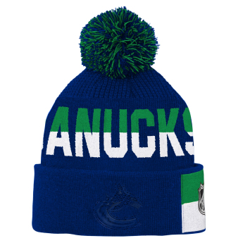 Vancouver Canucks gyerek téli sapka Faceoff Jacquard Knit