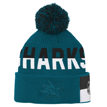 San Jose Sharks gyerek téli sapka Faceoff Jacquard Knit