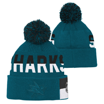 San Jose Sharks gyerek téli sapka Faceoff Jacquard Knit