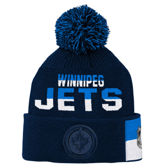 Winnipeg Jets gyerek téli sapka Faceoff Jacquard Knit