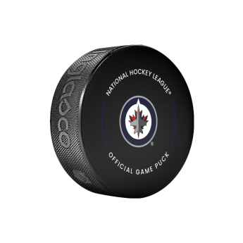Winnipeg Jets korong Official Game Puck 2022-2023