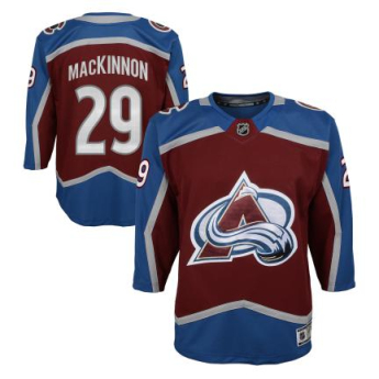 Colorado Avalanche gyerek jégkorong mez Nathan Mackinnon Premier Home