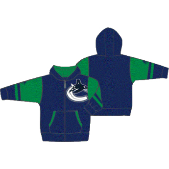 Vancouver Canucks gyerek kapucnis pulóver Faceoff Colorblocked Fleece Full-Zip