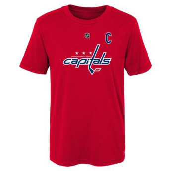 Washington Capitals gyerek póló Flat Captains Name and Number