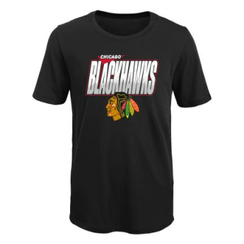 Chicago Blackhawks gyerek póló Frosty Center Ultra black